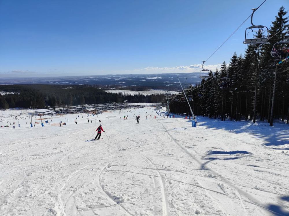 Skigebied Wurmberg: uitgebreid wintersportgebied in de Harz